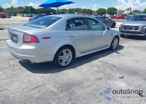2007 Acura Tl 3.2 из США, поврежденный, VIN 19UUA66247A048715